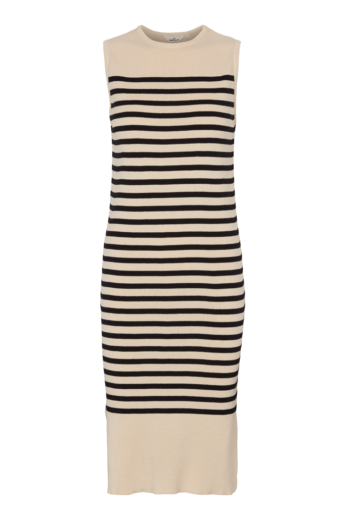 Basic Apparel Sailor Tank Dress Dresses 482 Birch/Black